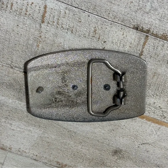 Super Rare 1980’s Dolce & Gabbana Leather & Metal Belt Buckle - Picture 3 of 3